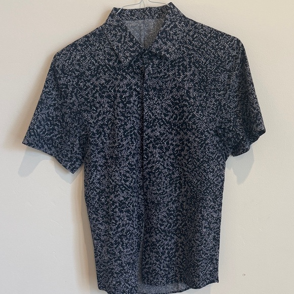lululemon athletica Other - lululemon athletica Navy and White Casual Shirt